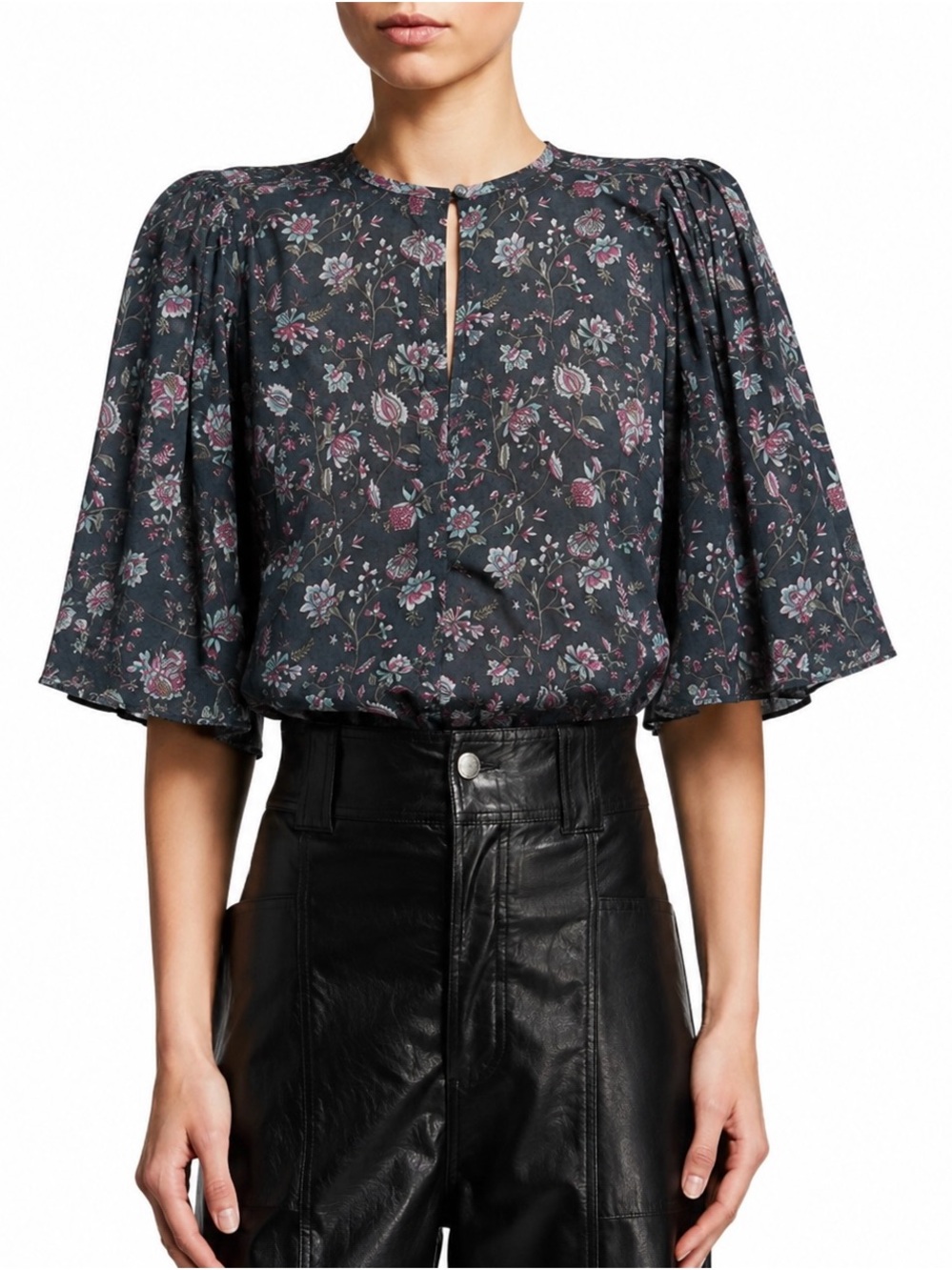Isabel Marant Dark Tea Mariazo Top 34 XXS